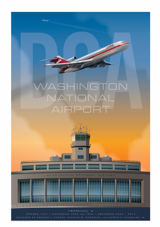 National Airport Poster