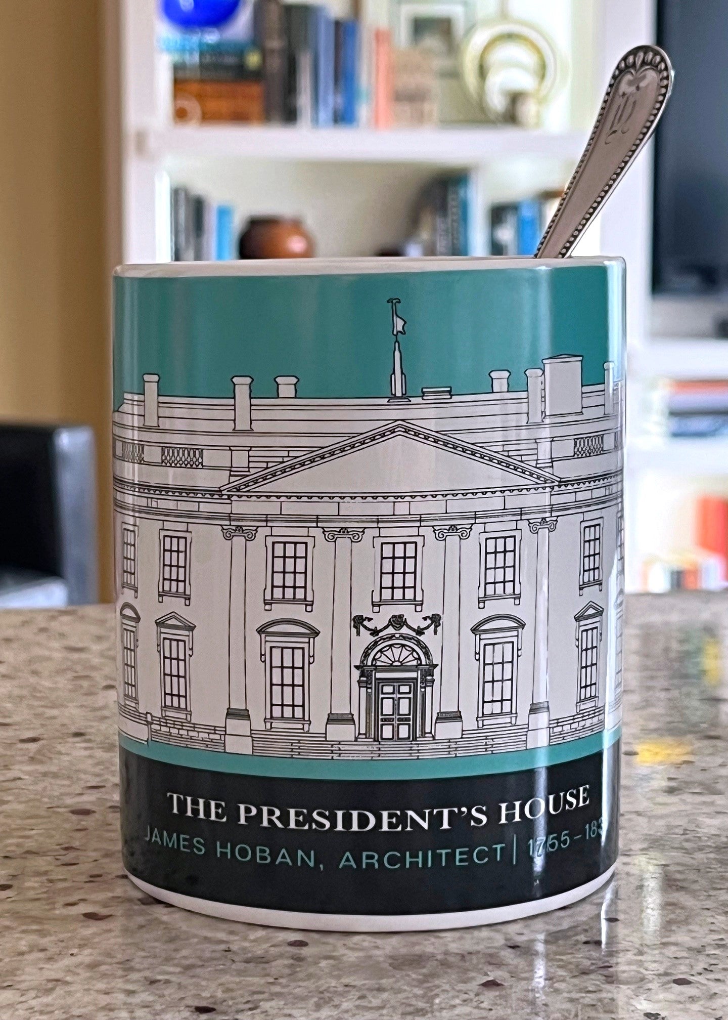 "New Piero" White House Ceramic Mug
