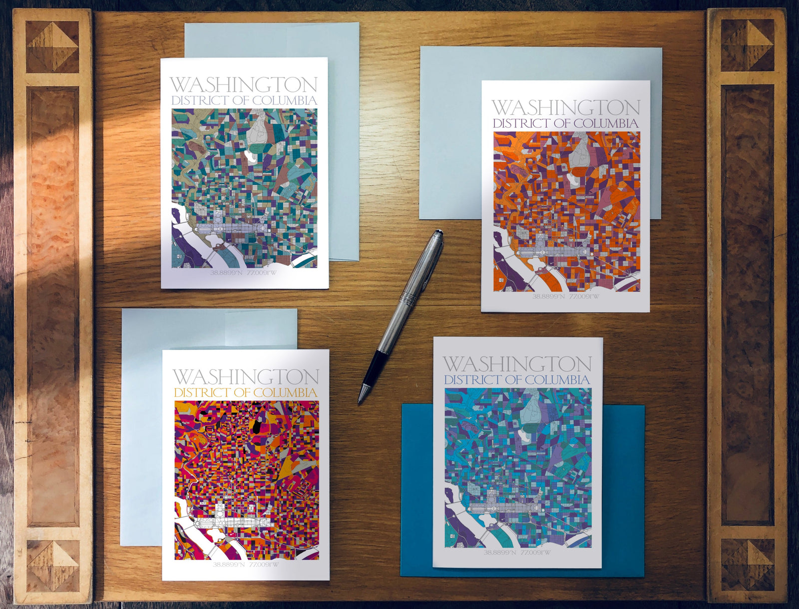 DC PixelMap Blank Card Set